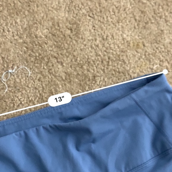 Yogalicious light blue soft athletic leggings - Picture 3 of 6